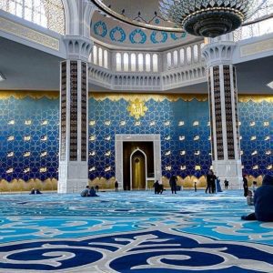 Ковры для мечетей из 80% шерсти / 20% полиамида — 4000 г/м²