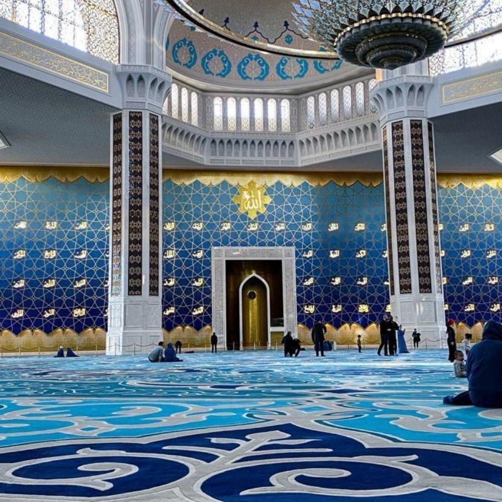Ковры для мечетей из 80% шерсти / 20% полиамида — 4000 г/м²